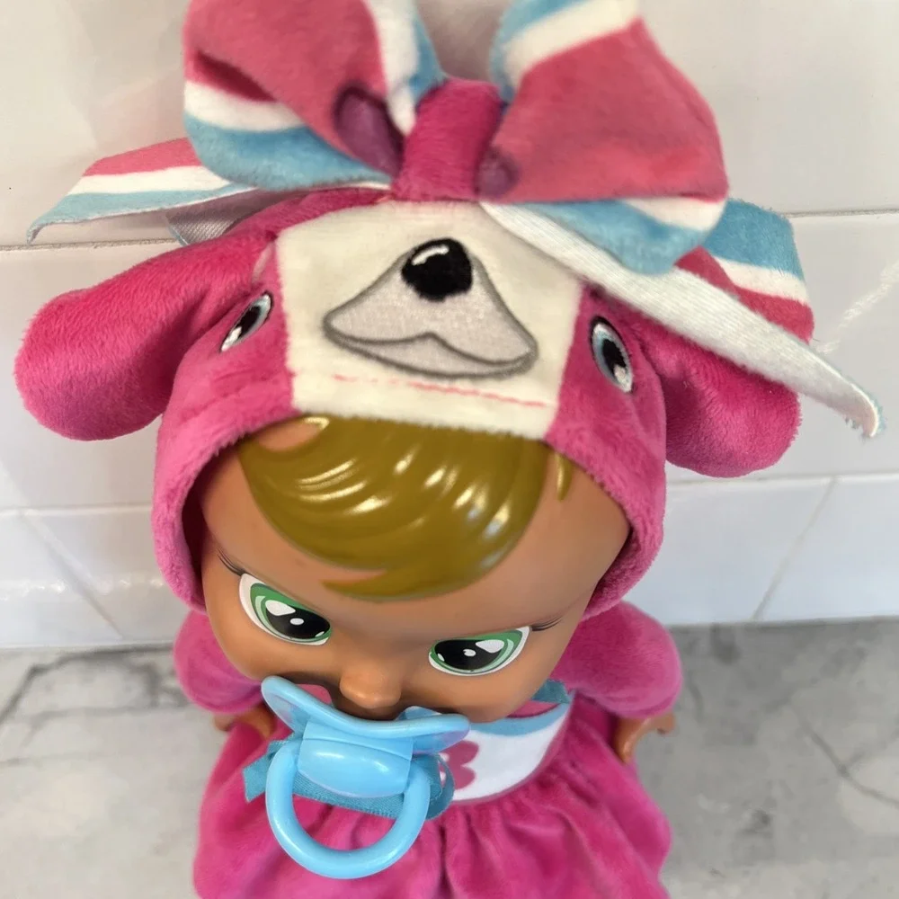 Cry Babies Tiny Cuddles Stars Roxy Cheerleader Baby‎ Doll 9